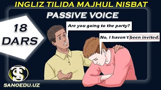 Passive voice  Ingliz tilida majhul nisbat [upl. by Sierra]