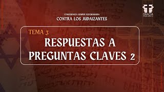 Contra los Judaizantes  Respuestas a Preguntas Claves 2  Pr Diego Franco [upl. by Alita538]