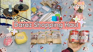 Daraz Shopping Haul 🛍️ [upl. by Sirak]