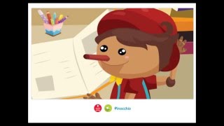 English Books for kids  Pinocchio  Learn English for kids  Dinolingo [upl. by Kir666]