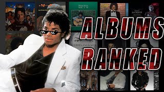 Michael Jackson Studio Albums RANKED [upl. by Phonsa572]