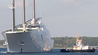 Die größte Segelyacht der Welt quotSailing Yacht Aquot [upl. by Hadik939]