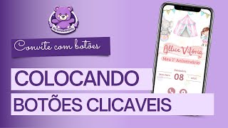 Aprenda a Criar Convites Digitais Tutorial colocando botões clicáveisno convite pdf pelo Canva [upl. by Laureen]