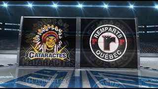 865 Shawinigan Cataractes 5 Québec Remparts 3  010622 [upl. by Lak]