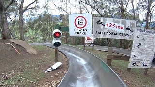 Bobsled Ride at Jamberoo Action Park [upl. by Margreta]