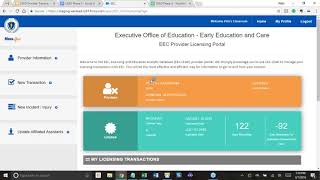 EEC Licensing Education Analytic Database LEAD System Training  Family Child Care Mandarin [upl. by Jonette105]