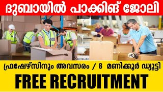 Dubai Semi Govt Jobs gulf jobs today  Dubai Jobs 2024\ job vacancy Malayalam Dubai packing Job [upl. by Leonie]