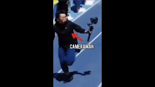 Cameraman Runs Faster Than The Athletes [upl. by Bea768]