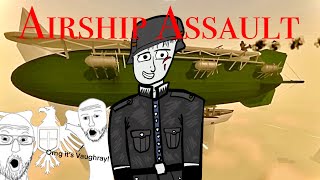 The Chaos of Airship Assault Roblox [upl. by Pudendas]