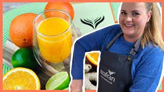 Ingwer Shot selber machen mit dem Thermomix® Deutsch [upl. by Lenore694]