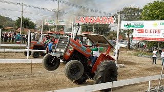 Arrancada de Tratores 2016 Festália TURVO SC [upl. by Jehiah]