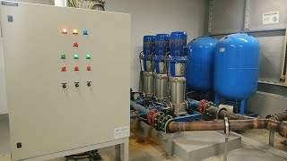 Hot water booster pump installation work arasha6451 [upl. by Sarene]