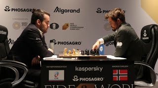 MAGNUS VS IAN NEPOMNIACHTCHI  World Rapid Chess [upl. by Pfeffer]