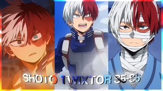 Shoto Todoroki  Free Twixtor clips  Boku no hero academia • s5s6 [upl. by Yeldah]