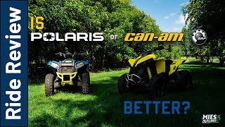 There can only be one Or can there  Polaris Scrambler vs CanAm Renegade 850 [upl. by Aelahc]