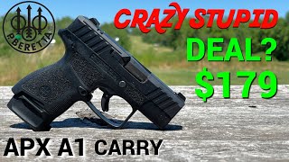 APX A1 Carry  CHEAPEST Beretta EVER 179 [upl. by Ika517]