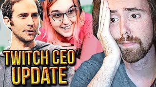 A͏s͏mongold Reacts To Twitch CEO Update On FerociouslySteph amp Safety Council Drama [upl. by Orfurd]