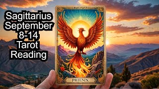 Sagittarius Amazing Release From Past Trauma September 814 Weekly Tarot Reading [upl. by Martsen164]