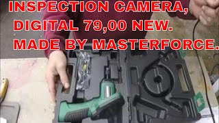 INSPECTION CAMERA DIGITAL 7900 NEW MADE BY MASTERFORCE [upl. by Early]