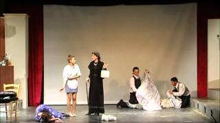 Fawlty Towers  by John cleese and Connie booth 45  Israeli stage version youth theatre [upl. by Gingras]