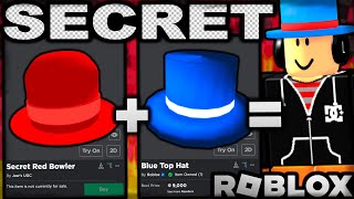 These bowler hats have a very cool secret feature ROBLOX [upl. by Ylrebmic438]