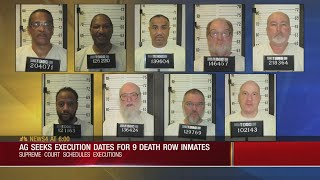 Tennessee AG seeks execution dates for 9 death row inmates [upl. by Neelahtak]