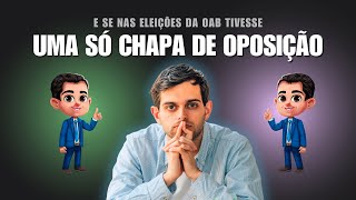 E SE HOUVESSE SÓ UMA CHAPA NA OPOSIÇÃO   Análise de votos da oposição [upl. by Paula919]