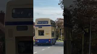 Merseybus Merseyside Leyland Olympian and West Midlands WMPTE Leyland Titan at Wythall museum Oct24 [upl. by Lielos]