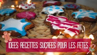 Recettes sucrées pour les fêtes  Biscuits bûche et cougnole [upl. by Khajeh]