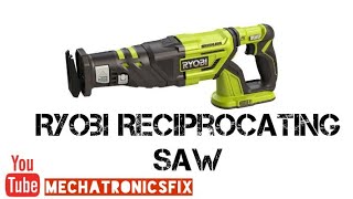 Ryobi Reciprocating Saw Repair Attempt [upl. by Lull]