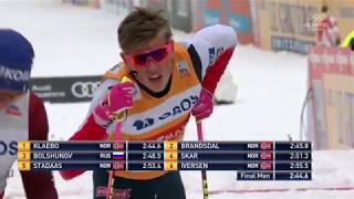 Klæbo Destroys Everyone in Drammen Sprints 2018 Petter Northug Repeat [upl. by Reo158]