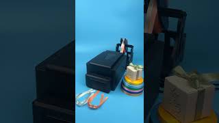 4 Inch Transfer Thermal Printer Long ribbon printing and cuttingtransferprinting [upl. by Erait]