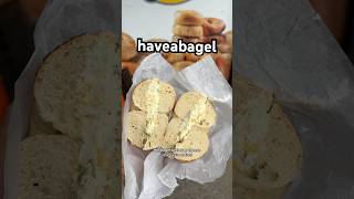 Please share your bagel recs below nyc nycfood foodvlog foodie bagel foodreview [upl. by Aineg]