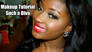 Makeup Tutorial  Such a Diva Full Makeover  4 Different Lip Options [upl. by Krahmer966]