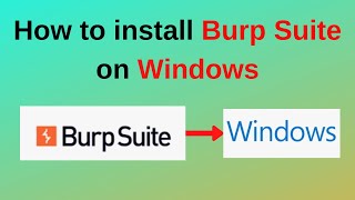 How to download and install Burp Suite on Windows [upl. by Eirual734]