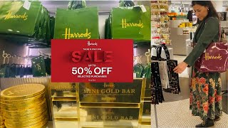 HARRODS 2024 GIFT SHOP  WHATS NEW AND IN THE SALE [upl. by Dustan]