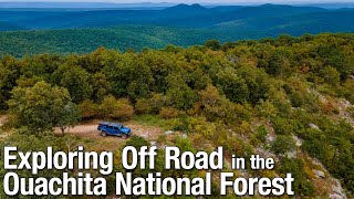 Exploring Off Road in the Ouachita National Forest [upl. by Ecirtaed843]