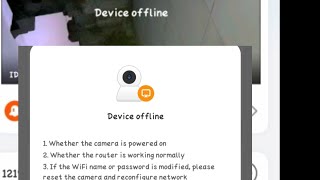 v380 camera Device offline  Connection error [upl. by Eilyw]