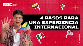 4 Pasos para aplicar a un convenio internacional en la UTP [upl. by Yttiy]