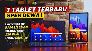 7 TABLET TERBARU DENGAN SPESIFIKASI TINGGI TERBAIK 2024 [upl. by Hamid347]