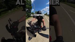 Downshift to a stop motorcycle motovlog hondarebel rebel1100 bikelife levantine biker yes [upl. by Nomal]