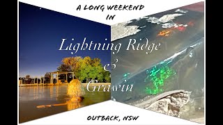 Outback Opal find  Fossicking Lightning Ridge amp the towns hidden gems NSW [upl. by Nered681]