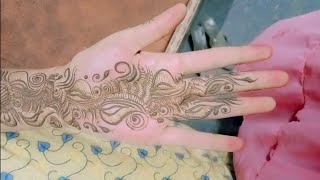 karwa chauth mehndi design 🙂mehndi design [upl. by Yursa]