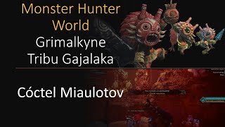 Monster Hunter World tribu Grimalkyne Gajalaka Lecho de Ancianos [upl. by Orji387]