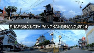 KELILING KOTA PANGKAL PINANG BANGKA SUASANANYA BIKIN [upl. by Teerpnam]