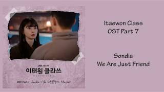 Itaewon Class Ost Part 7  Sondia We Are Just Friend HanRomEng Lyrics [upl. by Fidele867]