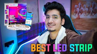 Best RGBIC LED Strip By NeonBlink  RGB IC LED Strip With Music Sync amp 140 Effects India [upl. by Fotina]