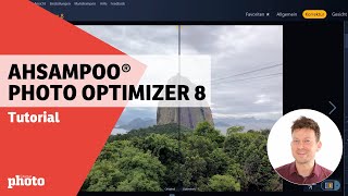 Ashampoo® Photo Optimizer 8 Tutorial  DigitalPHOTOMagazin [upl. by Nosyrb]