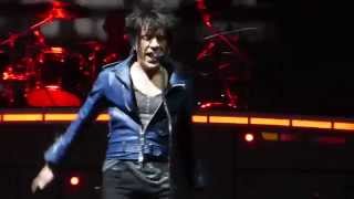 INDOCHINE Live  Marseille 30112013 ouverture  black city parade  traffic girl [upl. by Marlette]