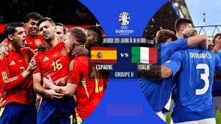 Espagne vs Italie  En Direct  Euro 2024 [upl. by Lime]